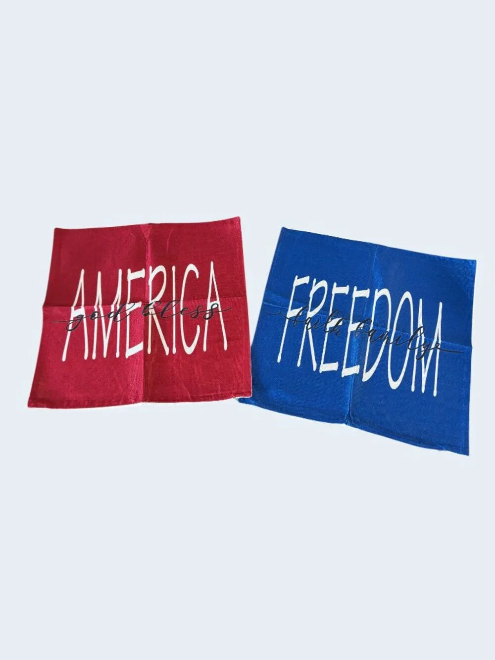 Set of 2 Patriotic America Freedom 19